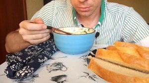 ASMR | eating | mukbang | okrochka | мукбанг | звуки еды | АСМР | ОКРОШКА | eating show | 먹방