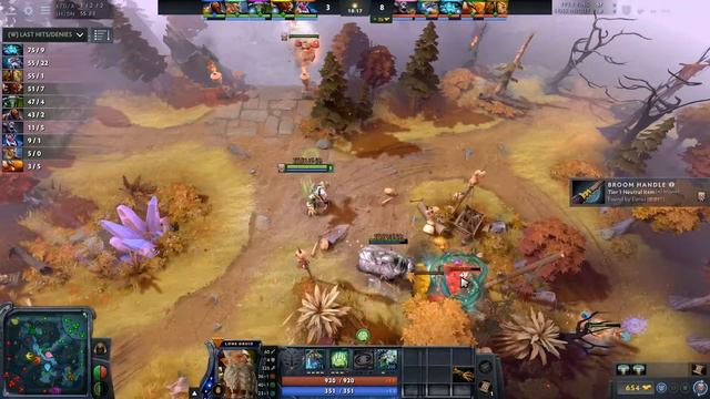 Eurus - Lone Druid Safelane | Dota 2 7.27d Gameplay смотреть онлайн