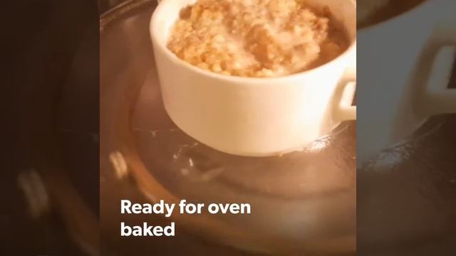 Honey baked cinnamon roll oatmeal #healthymenu
