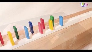 Гонка Marble Run! Спуск - Домино для шарика! Пробуем сделать вместе с нами! Развлечение для детей!