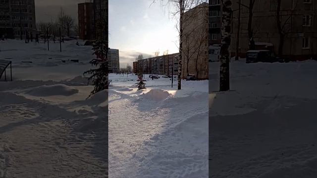 Кирово-Чепецк, солнечно, 18 января