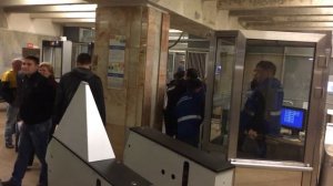 Нападение безбилетника на сотрудника полиции