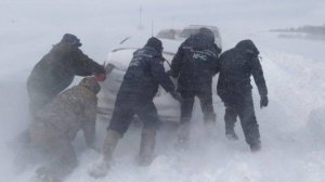 Метели и снегопад не утихают в Казахстане. Морозы ударили по Армении. Погода в СНГ