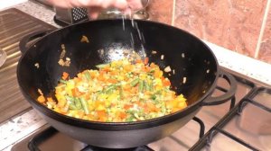 ИДЕАЛЬНОЕ БЛЮДО для ПОСТА ! БУЛГУР с ОВОЩАМИ в КАЗАНЕ на ГАЗОВОЙ ПЛИТЕ !