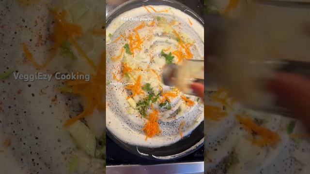 How to make tasty & crispy Onion Dosa | Dosa recipe #shorts #oniondosa #dosarecipe