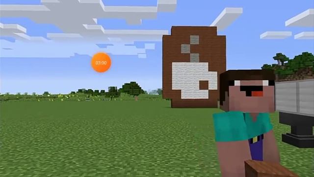 МЕМ Майкрафт Какао -какао смотреть онлайн