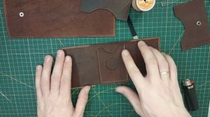 Инструкция по сборке трифолда RD из натуральной кожи