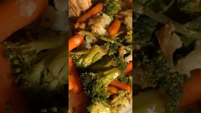 Fitness Food : Chicken Broccoli Cauliflower Carrots 🥕 🥦