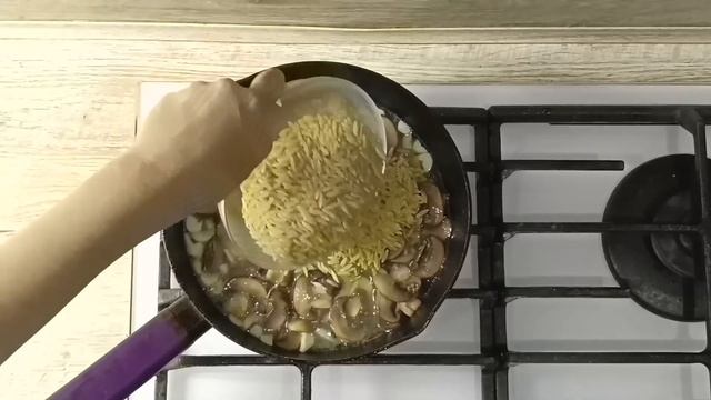 КАК ПРИГОТОВИТЬ ПАСТУ ОРЗО С ГРИБАМИ И СЛИВКАМИ? Изысканное, вкусное и сытное блюдо на ужин без мяс смотреть онлайн