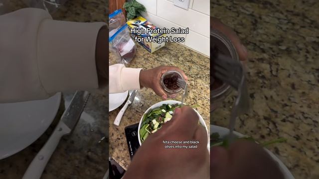 High Protein Salad for Weight Loss #weightloss #weightlossmeals #proteinmeal #chickensalad смотреть онлайн