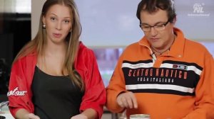 Дмитрий и Полина Дибровы готовят омлет. Energy Diet.