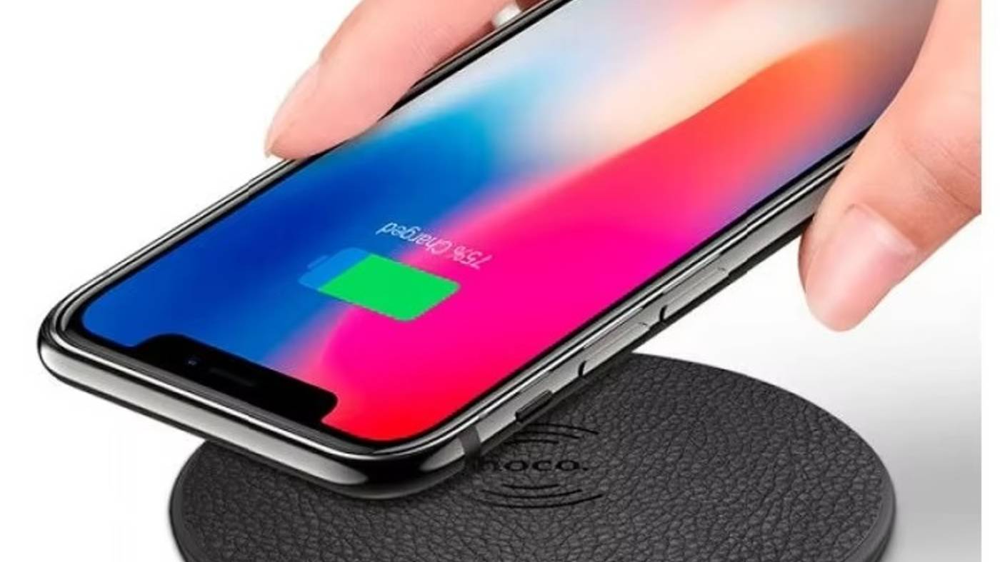 Новый проБеспроводная зарядка Hoco CW14 смотреть онлайн