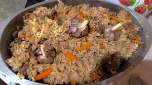 ПЛОВ СВИНИНА ,ГОВЯДИНА . ГОТОВКА С ЖЕНОЙ