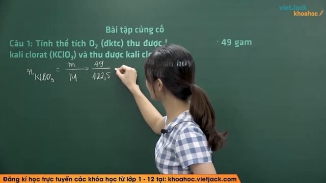 Tính theo phương trình hóa học - Bài 22 - Hóa học 8 - Cô Nguyễn Thị Thu (HAY NHẤT) смотреть онлайн