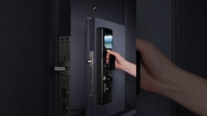 Биометрический врезной дверной замок Smart lock DZ015B