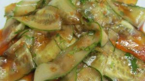 Китайский огуречный салат