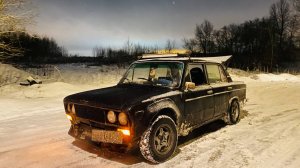 ЗИМНИЙ ДРИФТ НА ВАЗ 2106  | ПОПАЛИ НА СХОДКУ | ДАЛИ 360 НА ЖИГЕ В ЛЕСУ  😳