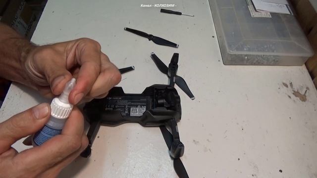 Mavic AIR/ Ремонт луча/ Клеим Космофеном и Содой смотреть онлайн