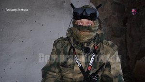Снайпер-разведчик ГРУ стал оператором fpv