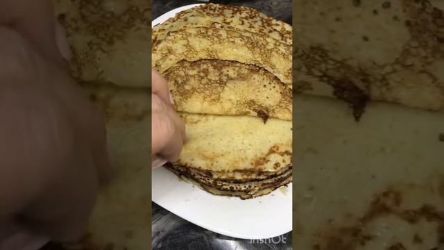 Блины. Нежные, тонкие и вкусные. Мой мир.#моймир смотреть онлайн