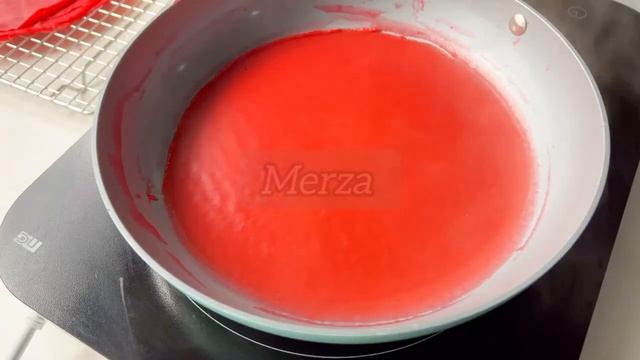 Блинные мешочки Красный бархат со сливочным кремом фруктами. Десерт на праздник #десерт  #праздник