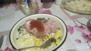 Вертута хрустящая с картошкой и фаршем Рецепт простой!!! А получается вкуснятина!!!