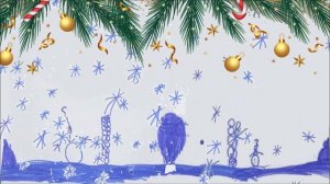 Нарисованные Деды Морозы стали настоящими