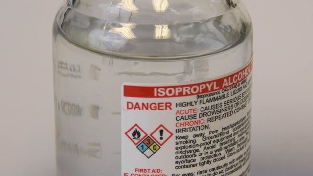 Isopropyl Alcohol - GHS Label Chemical Durability Test - HCL Labels смотреть онлайн