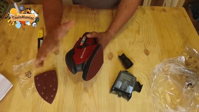 Unboxing Einhell TE-OS 18 V Lithium Cordless Multi Sander смотреть онлайн