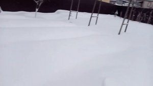 Новый год, а снег идёт и идёт! Обзор.