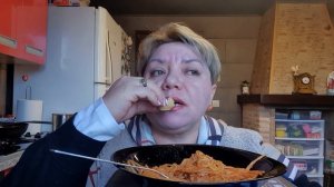 МУКБАНГ 🍽 СЛАБОНЕРВНЫМ ПРОШУ УДАЛИТЬСЯ. Я обожралась как всегда 🙈MUKBANG 💥WEAK NERVE PLEASE REMOVE