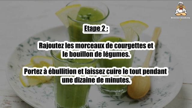 Recette : Gaspacho de courgettes смотреть онлайн