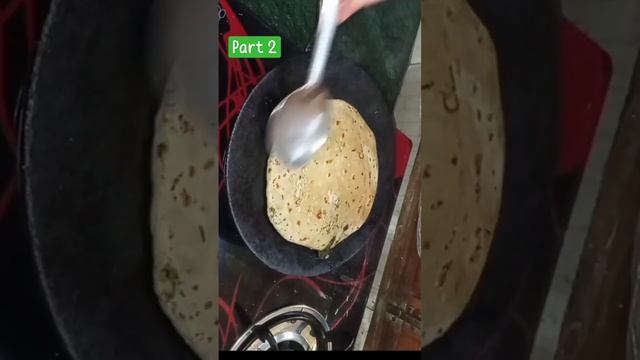 Methi or aalu mix pratha recipe !! मेथी पराठा!! (part 2) смотреть онлайн