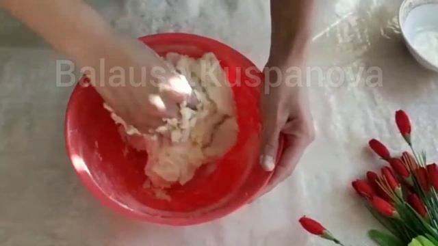 Творог қосылған Бауырсақ. Творожные шарики.Бауырсак. смотреть онлайн