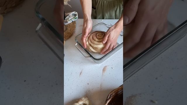 Sourdough Cinnamon Buns - recipe on YouTube videos! #bread #shorts #food #foodie #trending #viral