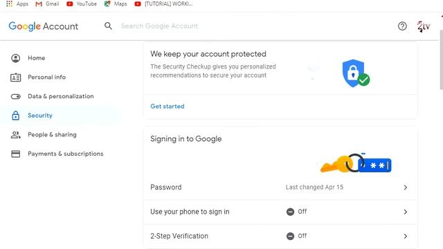 how to secure youtube channel account l saim tv