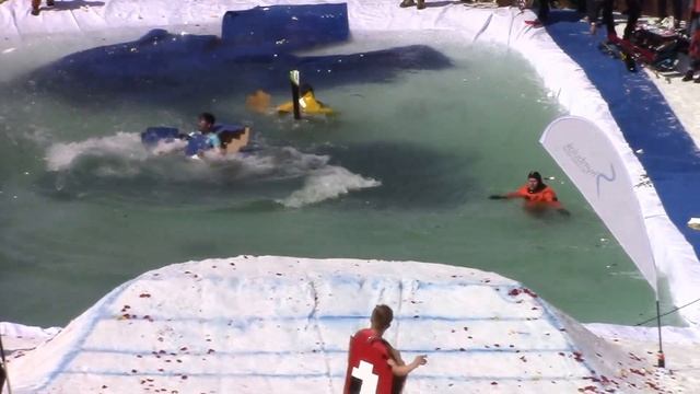 Пиксели - ребята переиграли в Майнкрафт. Red Bull Jump & Freeze Almaty 2016. Чимбулак. Наурыз. смотреть онлайн