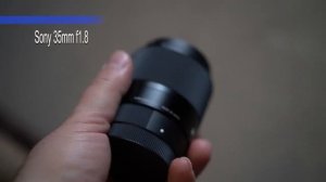 Обзор между объективами Sony а6400 с байонетом E Sony 35mm f1.8 vs Sigma 30mm f1.4 на русском языке