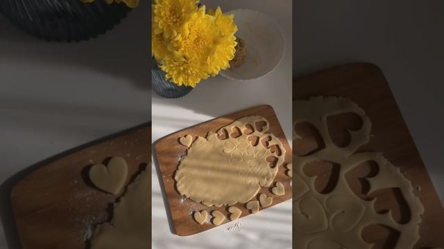 печеньки сердечки 💛#печеньедомашнее #печенье #печеньерецепт #печеньесначинкой #14февраля смотреть онлайн