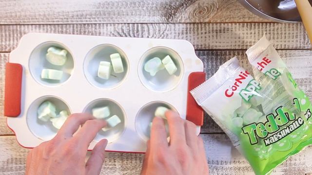 Шоколадные конфеты с яблочным маршмеллоу)