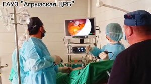 Лапароскопическое оборудование поступило в Агрызскую ЦРБ