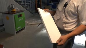 Фрезерный станок с двумя фрезами для обработки мебельных кромок Бобр 4.2