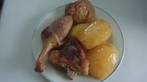Утка с картошкой в духовке