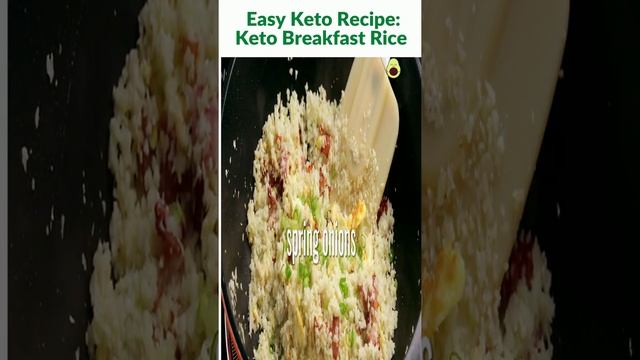 Easy Keto Recipes - Keto Breakfast Rice #ketorecipes #shorts смотреть онлайн