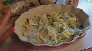 Spinach And Cheese Alfredo Ravioli | Quick & Simple | Must Try