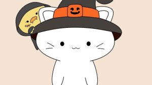 Кот Кошик и друзья - макияжа на Хэллоуин! Анимация ASMR