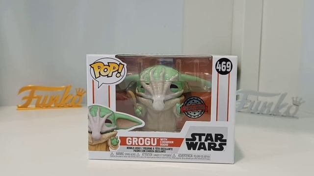 Funko Pop Star Wars Grogu with Chowder Squid Special Edition Unboxing Review смотреть онлайн