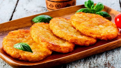 Картофельные оладьи