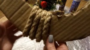 Новогодний венок своими руками.