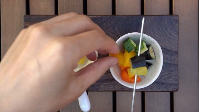 Miniature Cooking Steak : 미니어처 캠핑 & 요리 : 스테이크, 야채꼬치, 군밤, 커피 : Miniature Camping